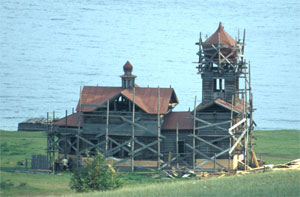 Kirchenneubau am Baikal